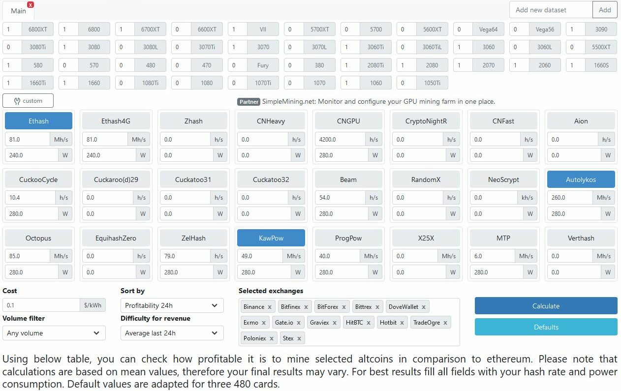 Whattomine - Crypto Mining Website