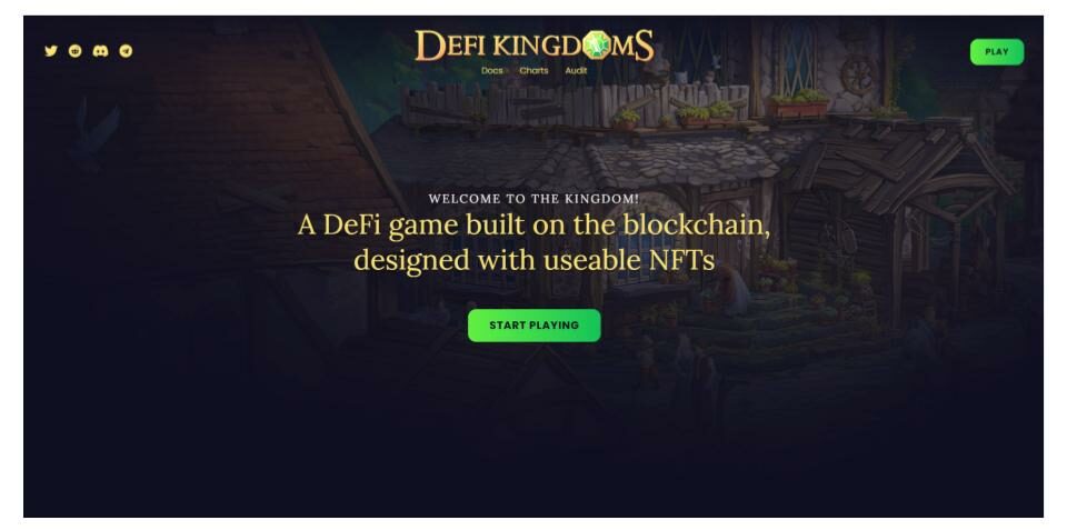 DeFi Kingdoms - Harmony Blockchain Gaming - Play