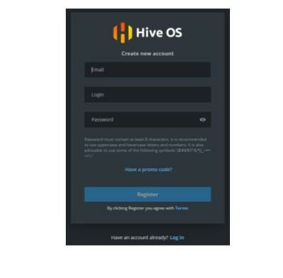 How To Set Up HiveOS - How To Set Up HiveOS - Free Sign up 2
