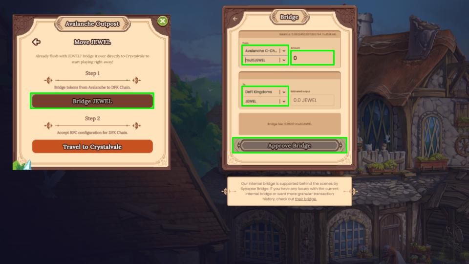 DeFi Kingdoms Crystalvale – Everything You Need to Know To Get Started - Bridge Jewel 1